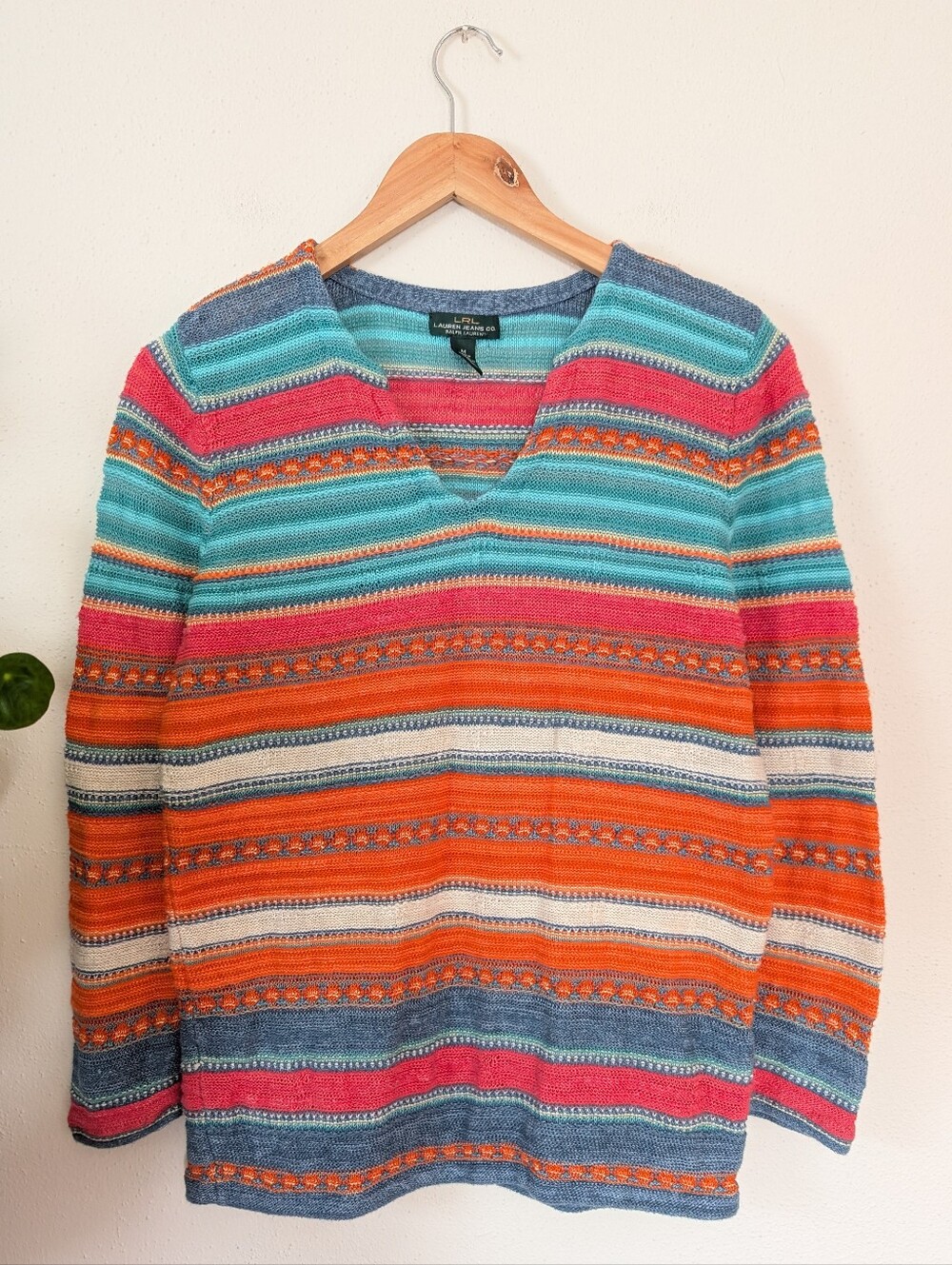 Ralph Lauren | LRL | Lauren Jeans Company | Striped Knit Sweater